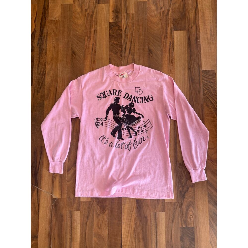 Square Dancing Fun long Sleeve Size Medium